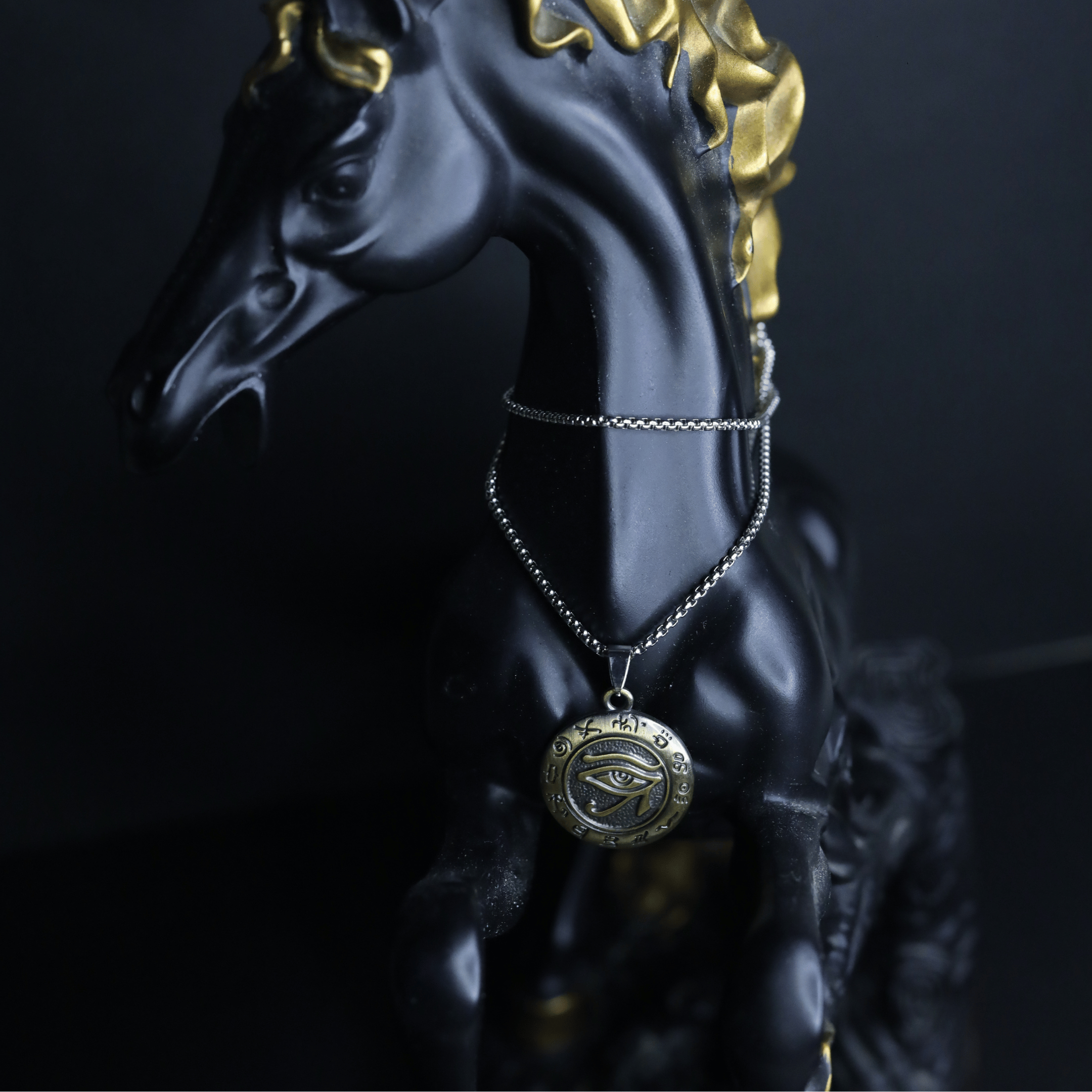 Eye Of Horus (Symbol of Protection) - Pure Stainless Steel