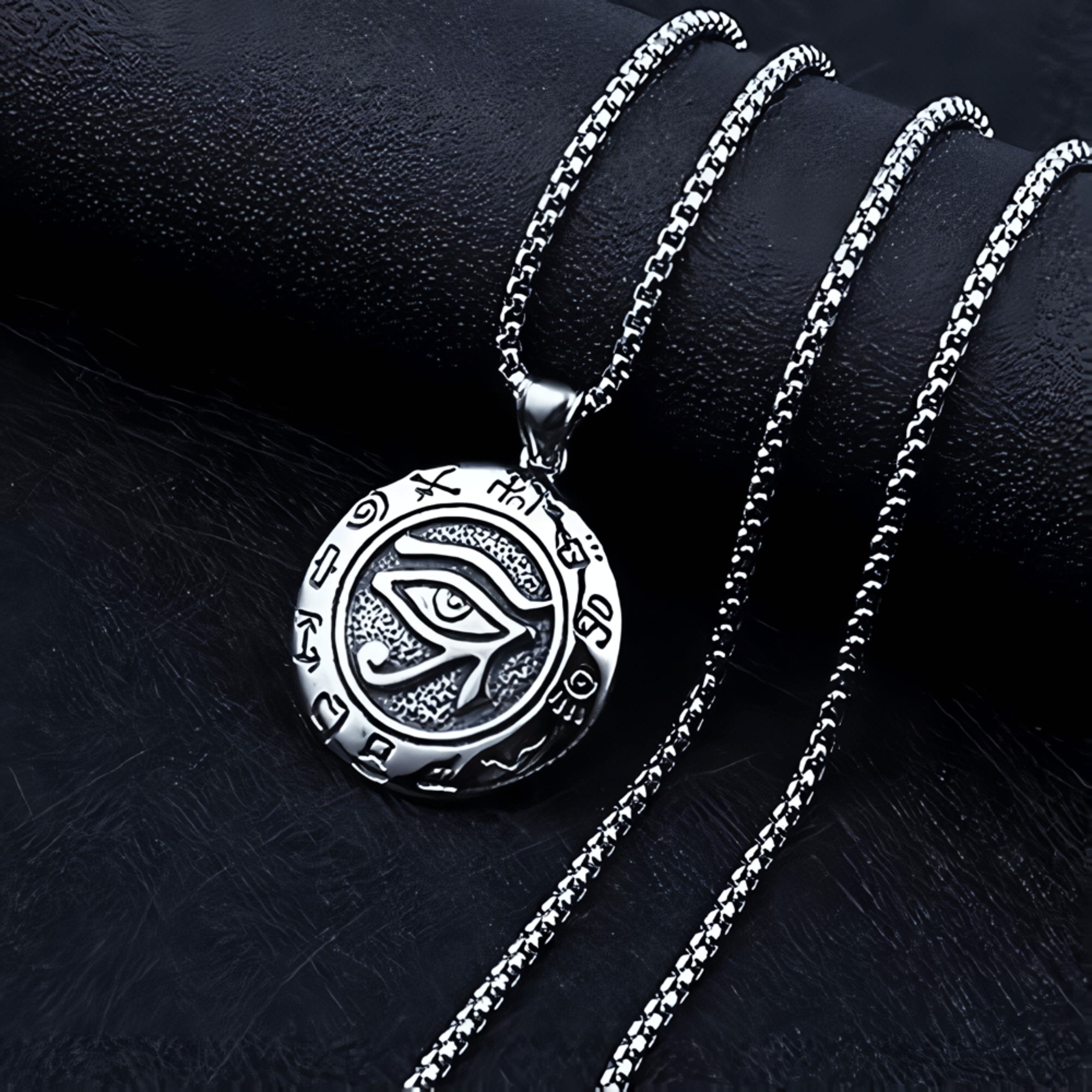 Eye of Horus – Pure Stainless Steel