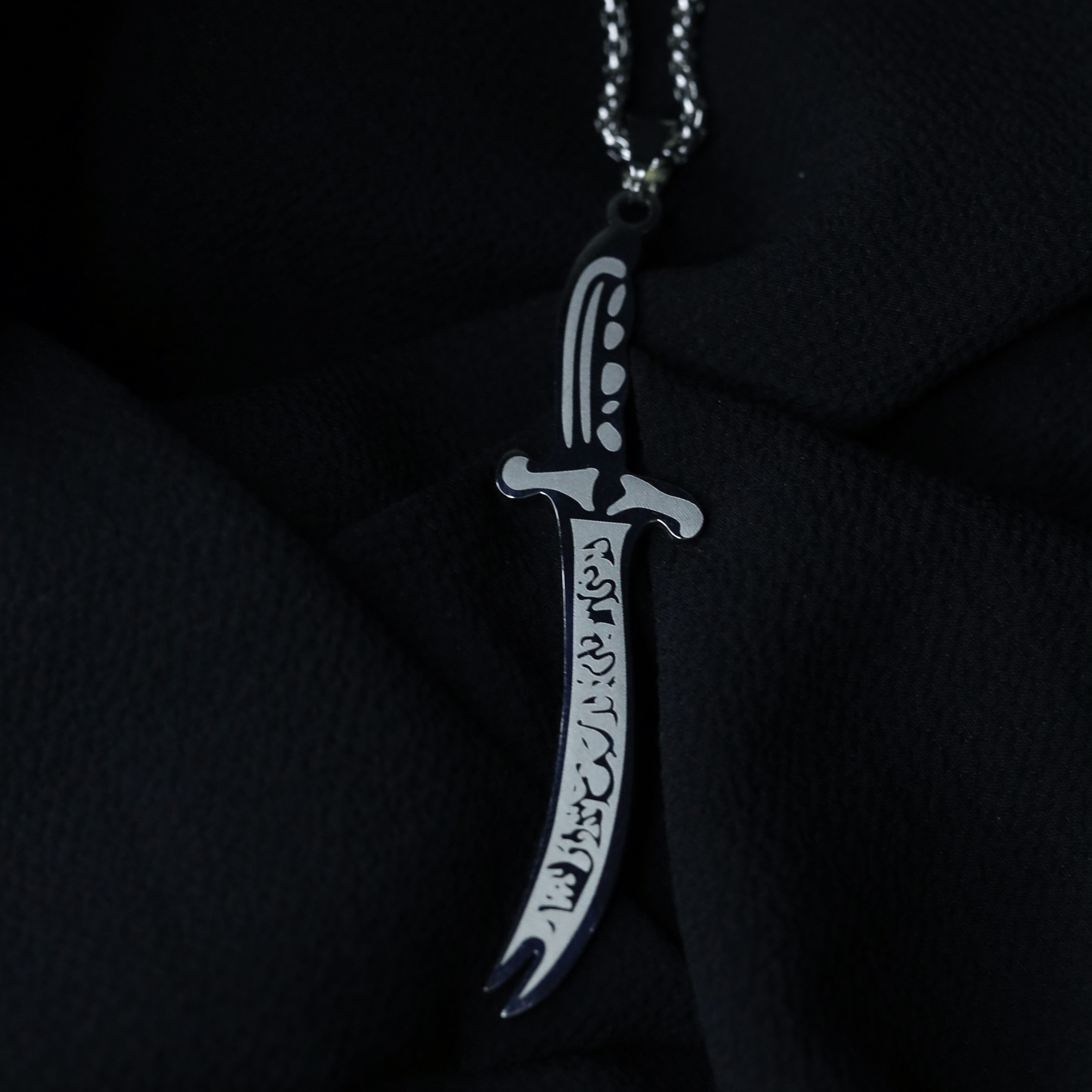 Zulfiqar Sword Pendant - Pure Stainless Steel